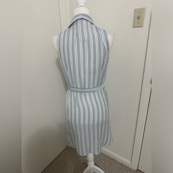 Mine Lightweight blue plaid dress size S - Picture 2 of 5